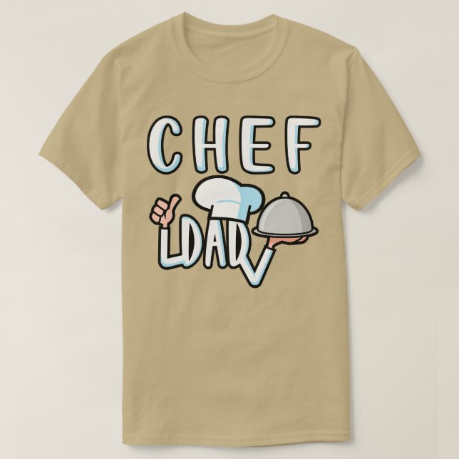 Chef Dad  T-Shirt (Design Front)