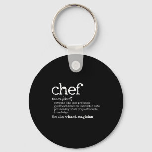 Chef Definition - Funny Dictionary Cooking Gift Ta Key Ring