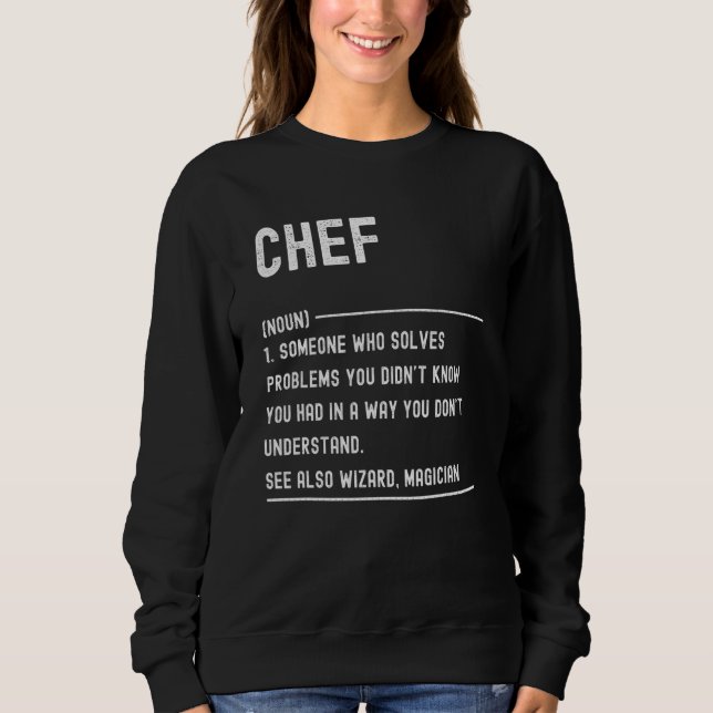 Chef Definition Shirts Funny Job Title (Front)