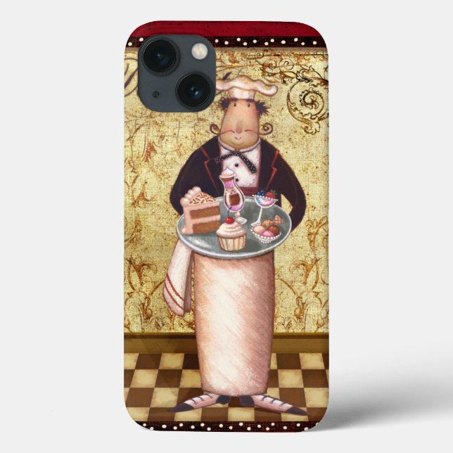 Chef Dessert Case-Mate iPhone Case (Back)