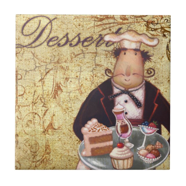 Chef Dessert Tile (Front)