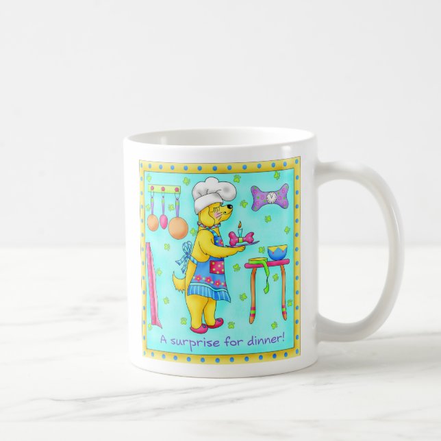 Chef Dog Mug (Right)