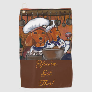 CHEF DOXIES GOLF TOWEL