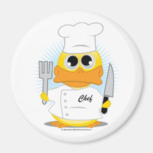 Chef Duck Magnet