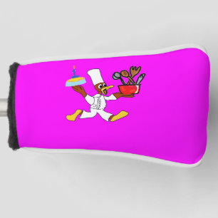 Chef Ducky Kazoo Pink Magenta Golf Head Cover