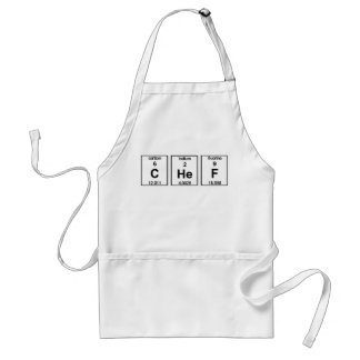 Chef Element Symbols Apron