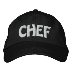 CHEF EMBROIDERED HAT