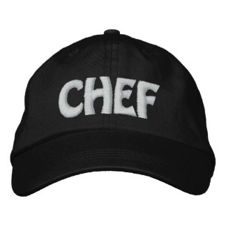 CHEF EMBROIDERED HAT