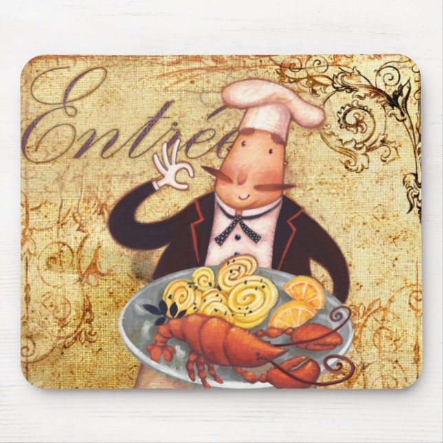 Chef Entrée Mouse Pad (Front)