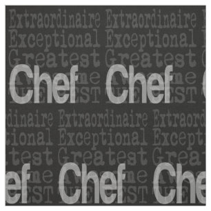 Chef Extraordinaire Fabric