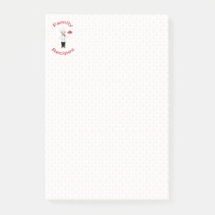 Chef Family Recipes Post-it Notes