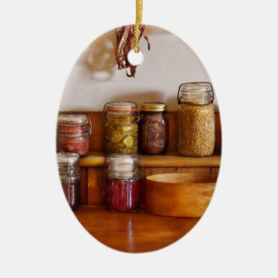 Chef - Food - I love preserving things Ceramic Tree Decoration
