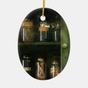 Chef - Food - Ingredients II Ceramic Tree Decoration