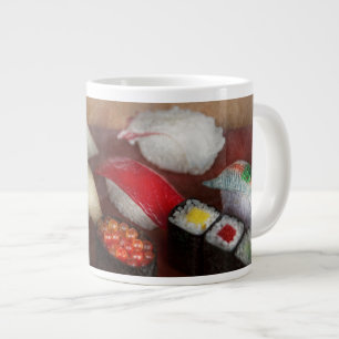 Chef - Food - Oh, I had sushi last night Large Coffee Mug