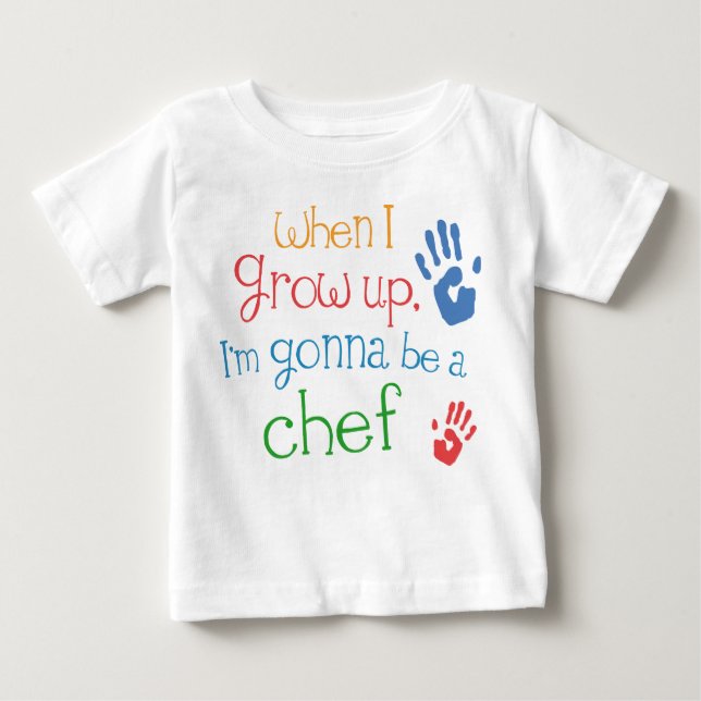 Chef (Future) Infant Baby T-Shirt (Front)