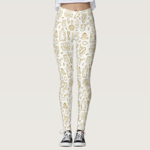Chef Gift   Happiness Is The Flavour Of Life Leggings