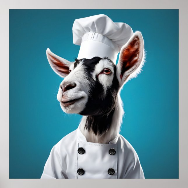 Chef Goat Poster (Front)