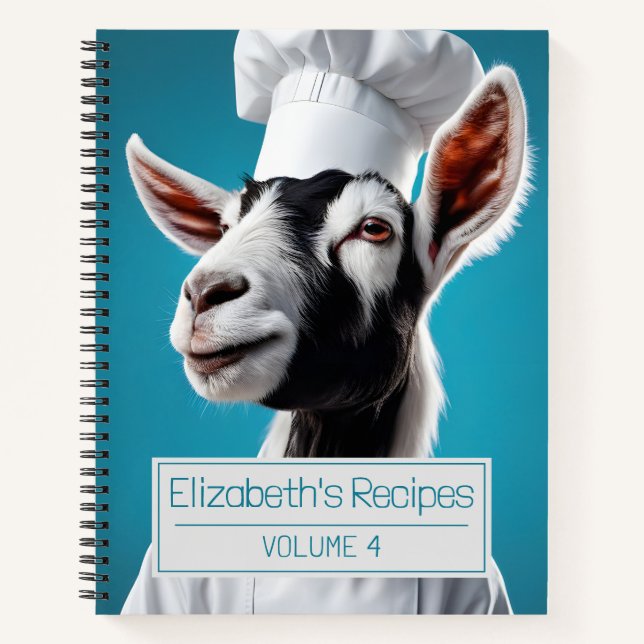Chef Goat Recipe Book (Front)