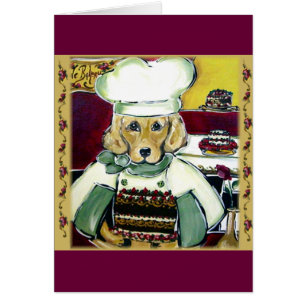 Chef Golden Retriever