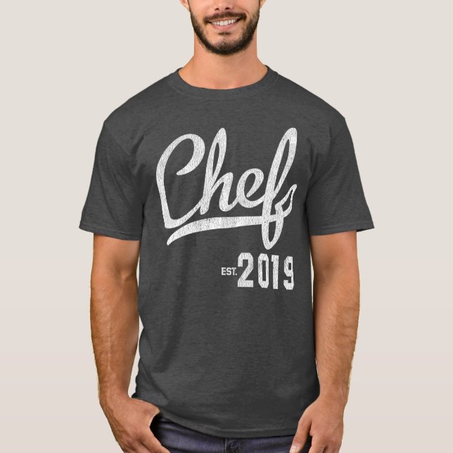Chef Graduation  Culinary School Graduation Gift T-Shirt (Front)