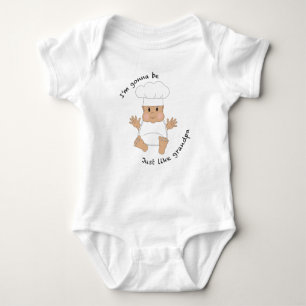 Chef grandpa baby bodysuit