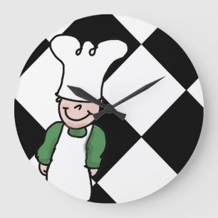 Chef Grote Klok Large Clock