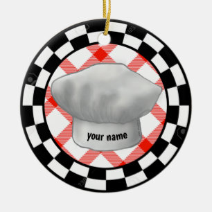 Chef hat ornament