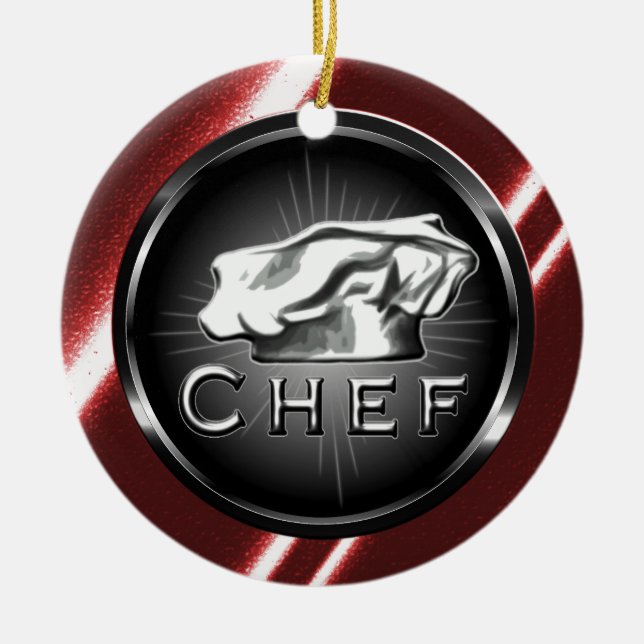 Chef Hat Ornament (Front)