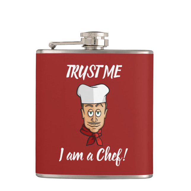 Chef Hip Flask (Front)