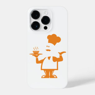 Chef holding a bowl of soup iPhone 14 pro case