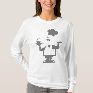 Chef holding a bowl of soup T-Shirt