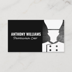 Chef Illustration Cooking Business Card