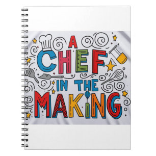 Chef in the making notebook