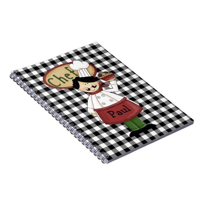 Chef Journal Notebook (Right Side)