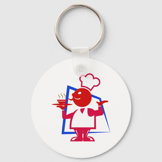 Chef Key Ring (Front)