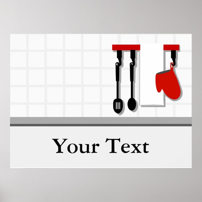 Chef Kitchen Cook Poster (Front)