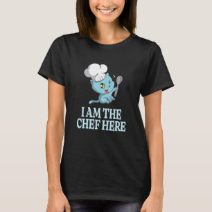 Chef Kitty Funny Cook Cat Lover Cooking T-Shirt