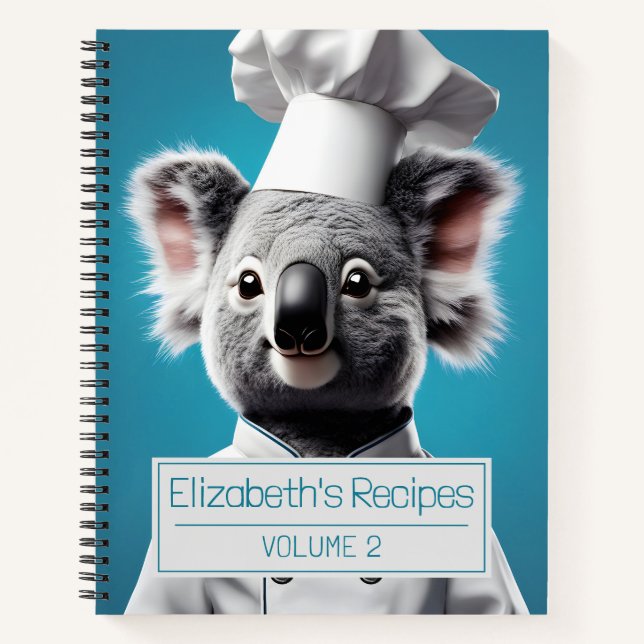 Chef Koala Recipe Book (Front)
