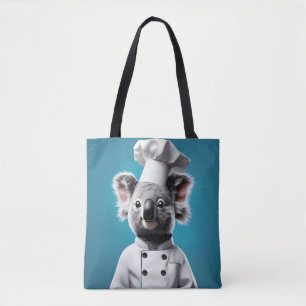 Chef Koala Tote Bag