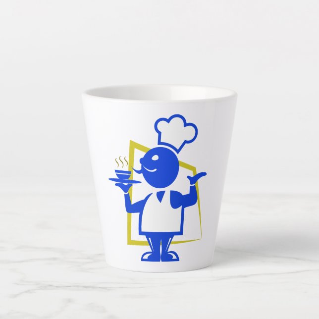 Chef Latte Mug (Front)
