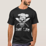Chef Life Vintage Knives Chef Knife  Culinary Chri T-Shirt<br><div class="desc">Chef Life Vintage Knives Chef Knife  Culinary Christmas</div>