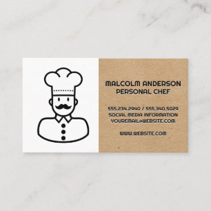 Chef Logo Business Card
