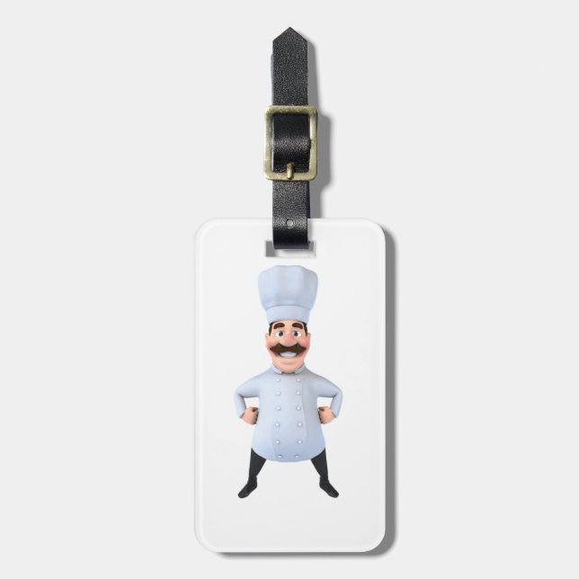 Chef Luggage Tags (Front Vertical)