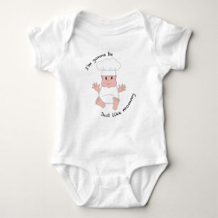 Chef mummy baby bodysuit