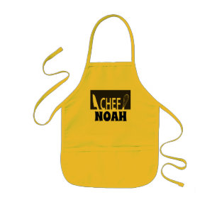 Chef name for kids apron