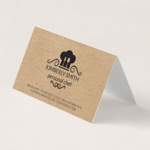 Chef Natural Business Card