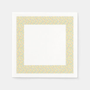 Chef Noodle Doodle Scribble Pattern Napkins