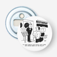 Chef Not Been on Television Cartoon. Chef's pocket