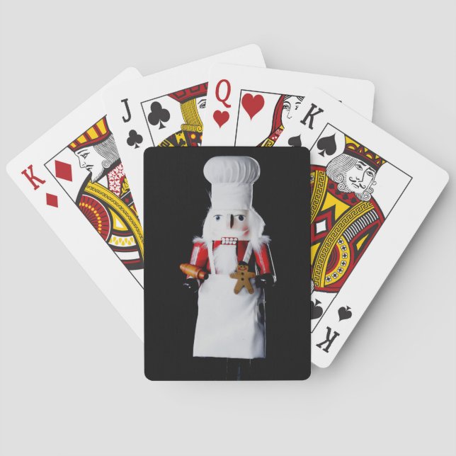 Chef Nutcracker  Playing Cards (Back)