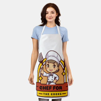 Chef of kitchen apron